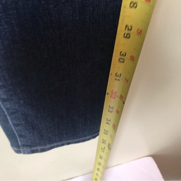 AG Adriano Goldschmied The Beau High Rise Slouchy Skinny Jeans Dark Distress 24R - Picture 16 of 16